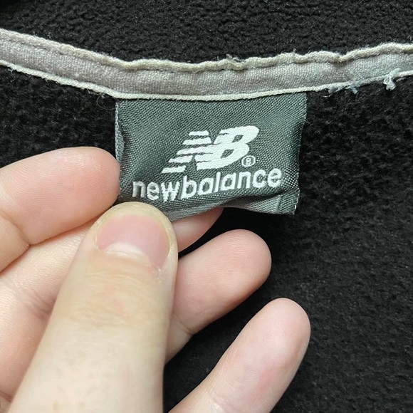 New Balance full zip fleece three pocket adjustable waist long sleeve jacket - Picture 5 of 8